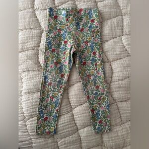 Mini Boden Multicolor Floral Leggings